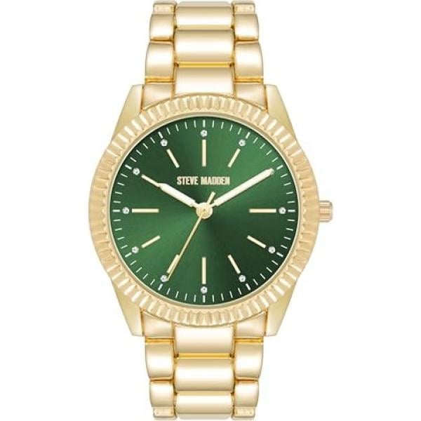 montres analogiques Steve Madden marron