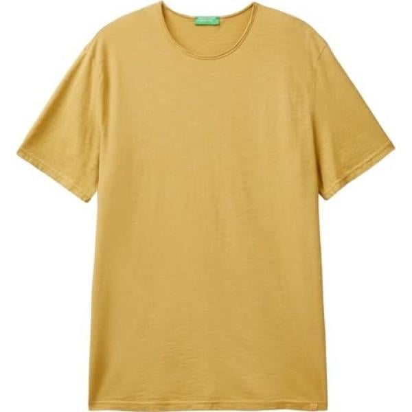 t-shirts United Colors of Benetton jaune