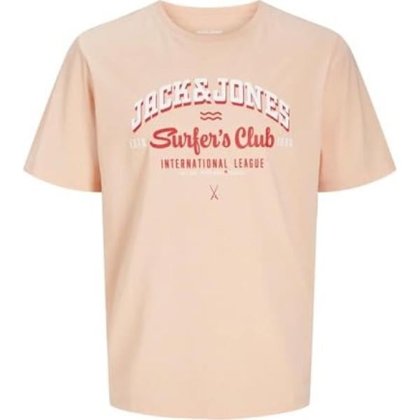 t-shirts Jack & Jones marron