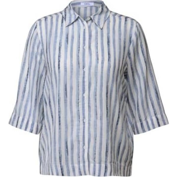 chemises à manches courtes Cecil gris à rayures
