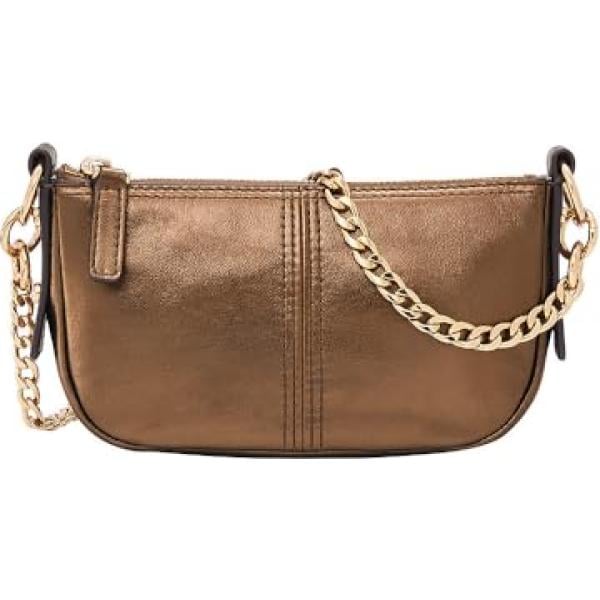 sacs en bandoulière Fossil marron