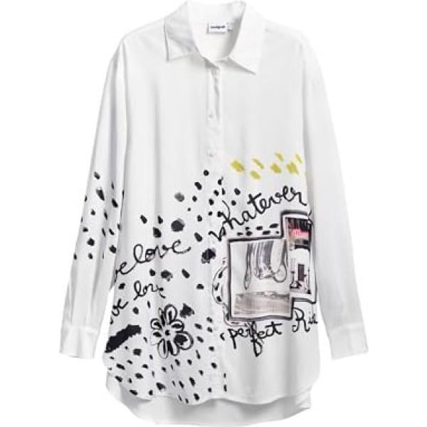 chemisiers Desigual blanc