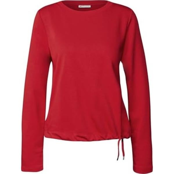 sweat-shirts Street One rouge teinte unie
