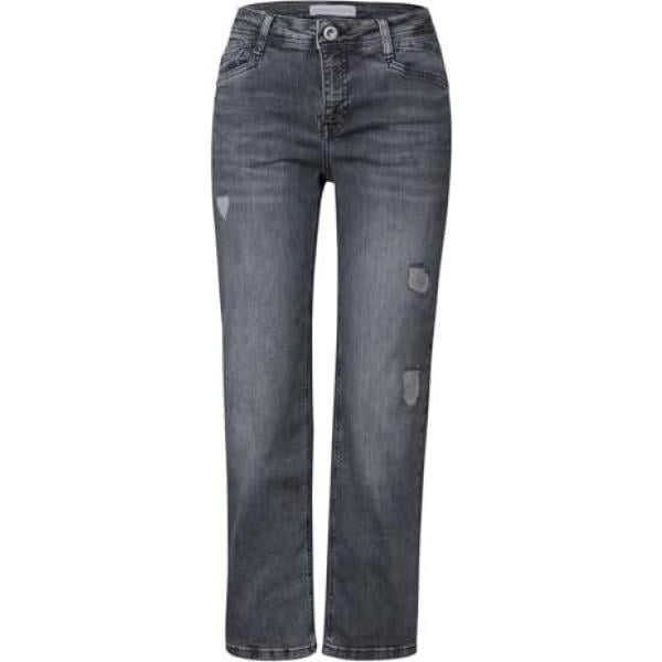 jean coupe droite Street One gris