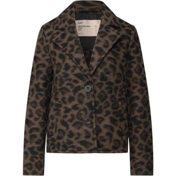 gilets sans manche Street One marron animalier