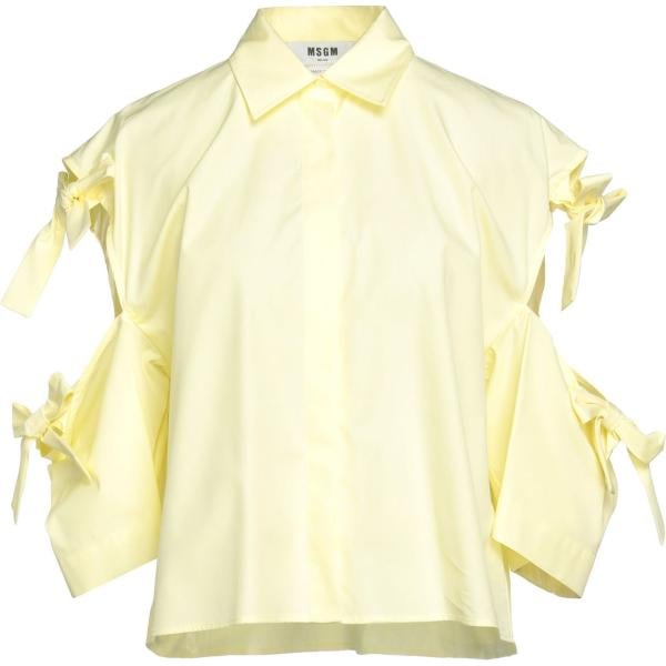 chemisiers Msgm jaune