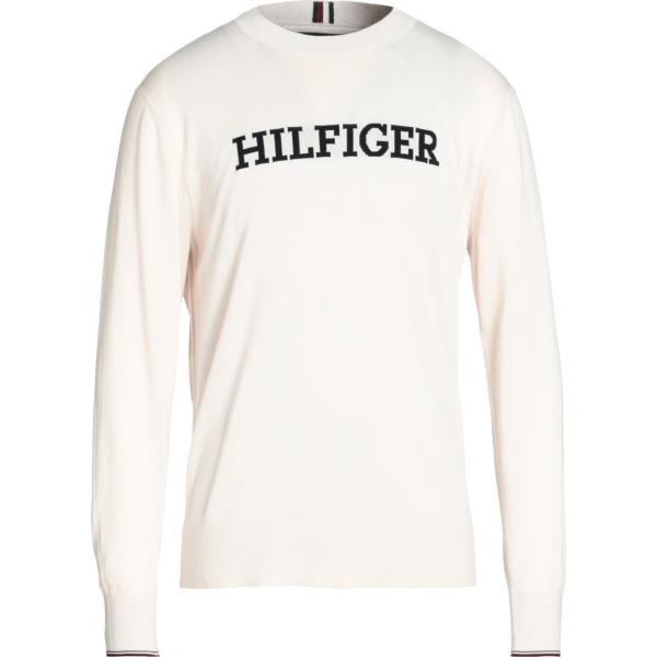 pulls Tommy Hilfiger blanc imprimé