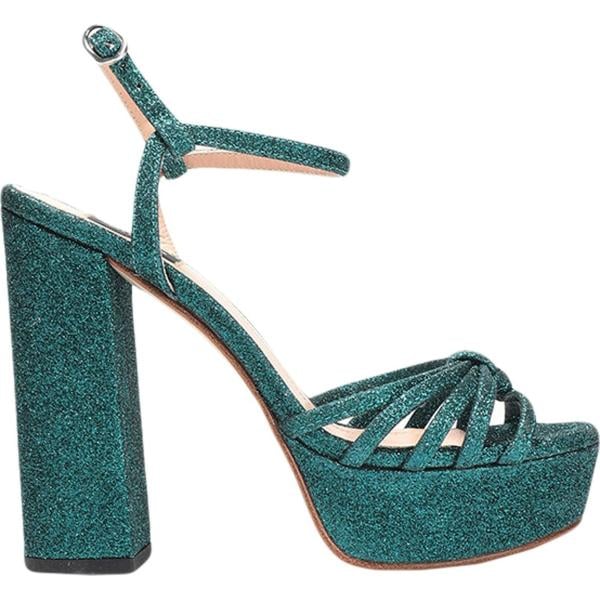 sandales à talon Pinko vert