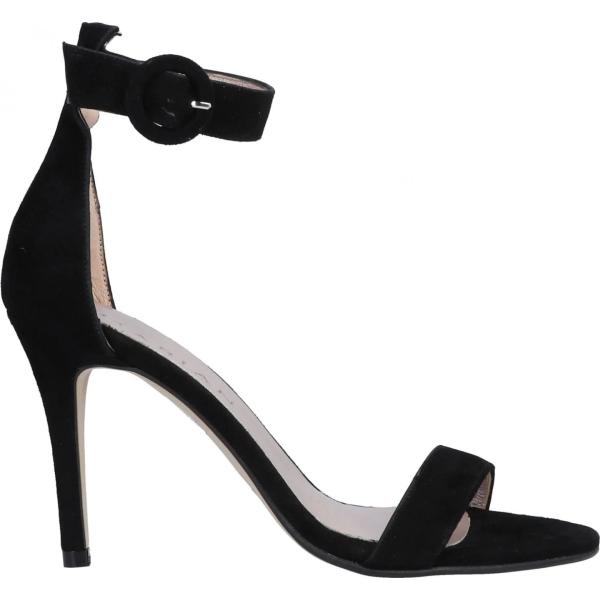 sandales en cuir Marian noir