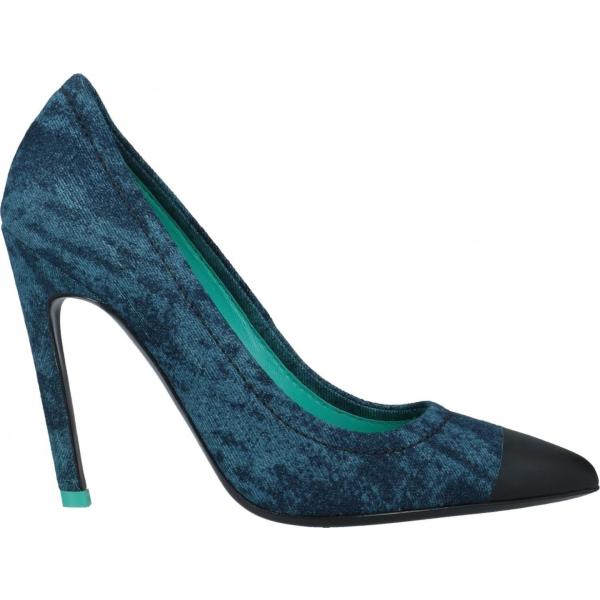 chaussures à talon Diesel bleu