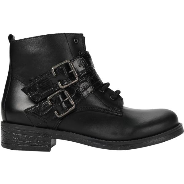 Bottines Pierre Darré noir teinte unie