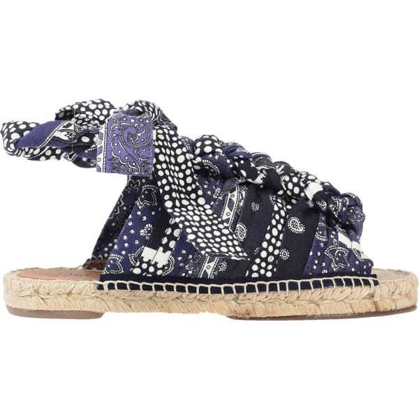 sandales Chloé bleu imprimé