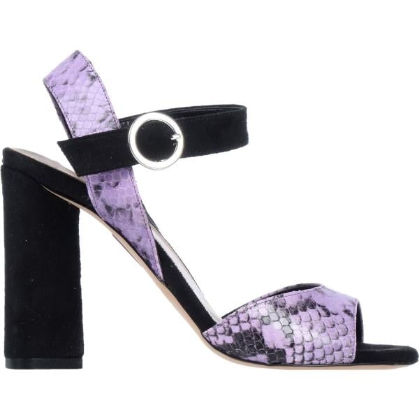 sandales à talon Divine Follie violet animalier
