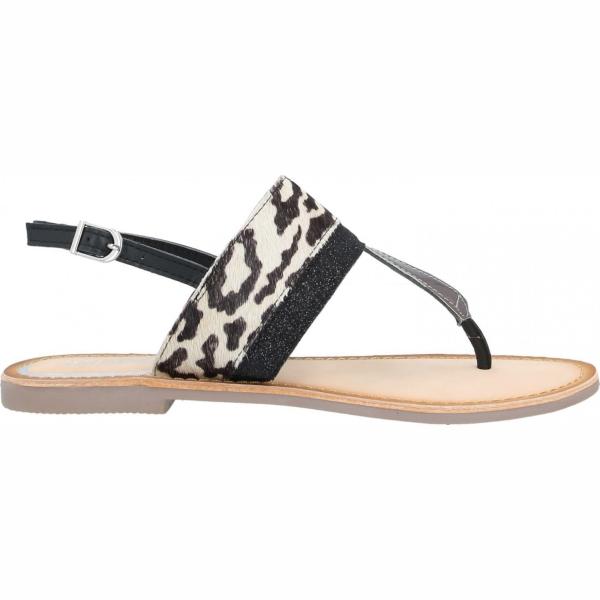 tong Gioseppo noir animalier