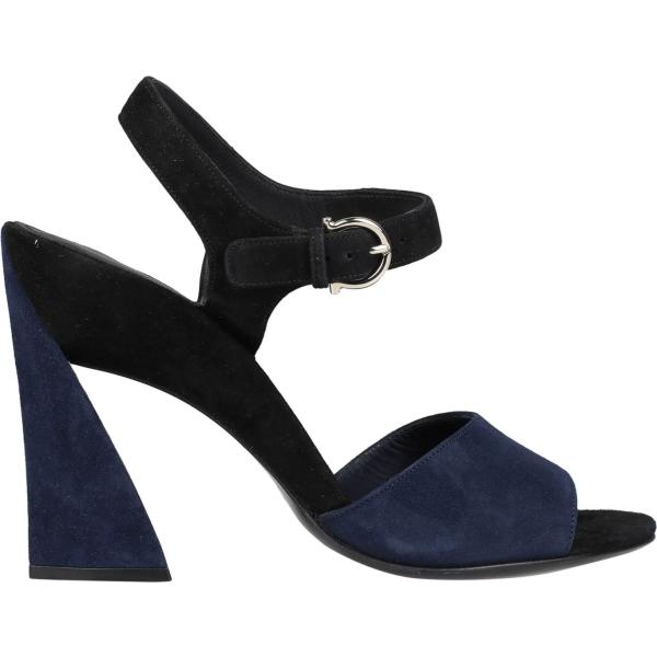 sandales en cuir Ferragamo bleu