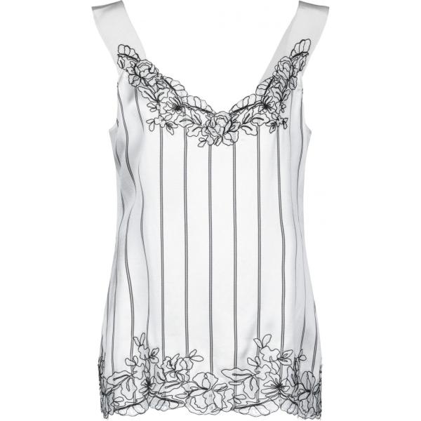 Top effetto satinato con zip Ermanno Di Ermanno Scervino multicolore