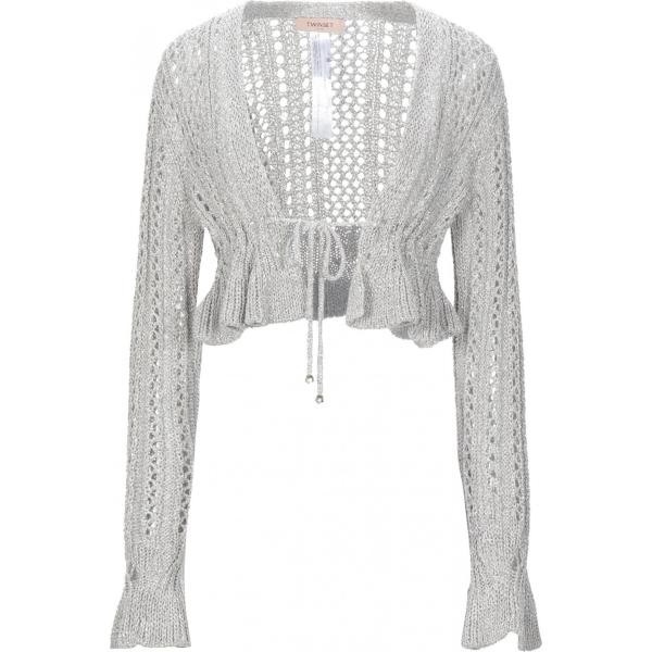 gilets Twinset gris