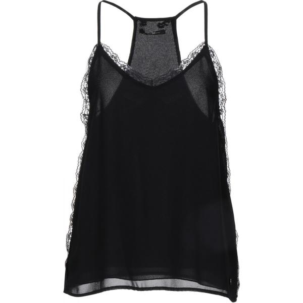 Tops et blouses YES ZEE by ESSENZA noir teinte unie