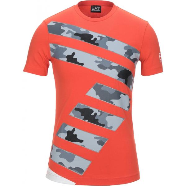 t-shirts Ea7 orange