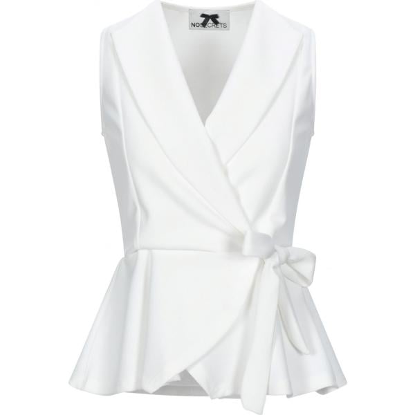 Tops et blouses No Secrets blanc teinte unie