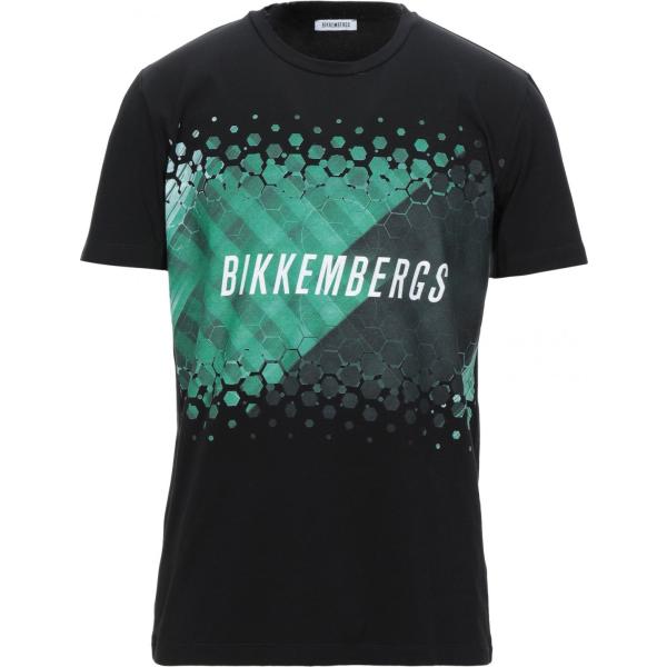 t-shirts Bikkembergs noir imprimé