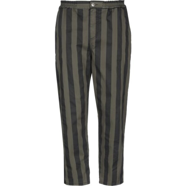 pantalon  Berna vert à rayures