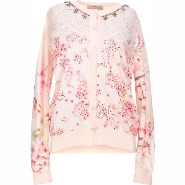 gilets Twinset rose