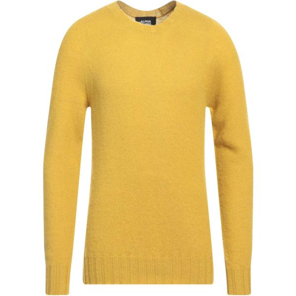 Pull jaune moutarde homme hot sale