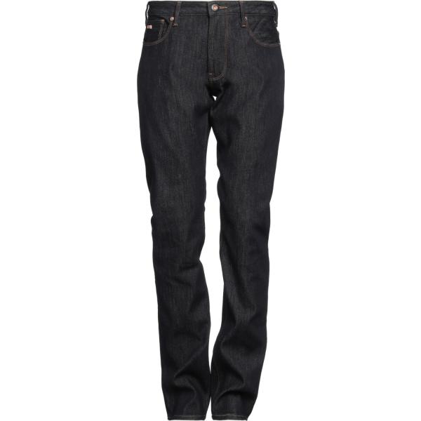 jean coupe droite Emporio Armani noir