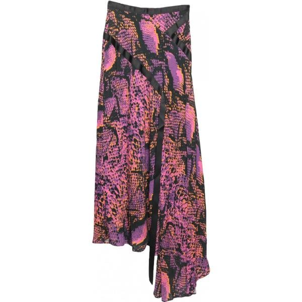jupes longues House Of Holland violet animalier