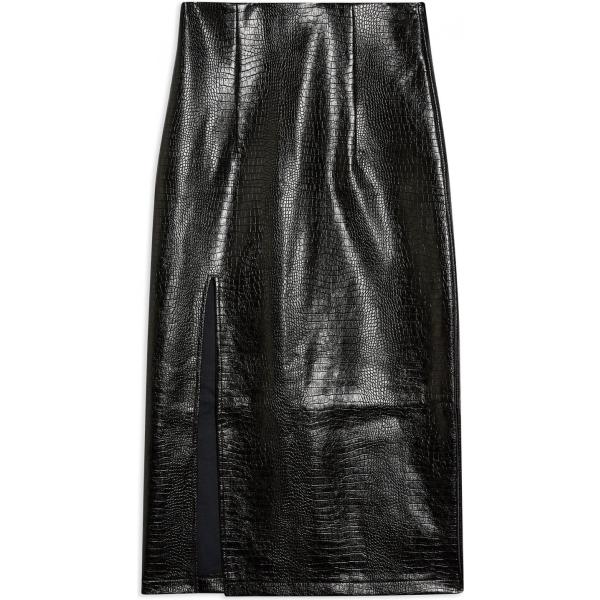 Jupes Topshop noir teinte unie