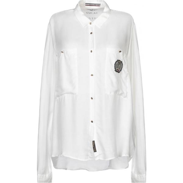 chemisiers Aeronautica Militare blanc à rayures