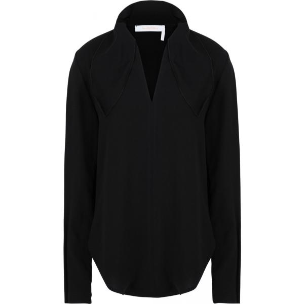 Chemises See By Chloé noir teinte unie