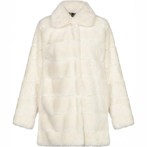 fausses fourrures Kaos Jeans blanc teinte unie