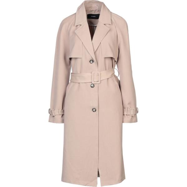 manteaux Vero Moda marron à rayures