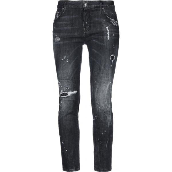 Jeans Dsquared2 noir imprimé