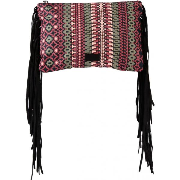 pochette Fisico rouge imprimé