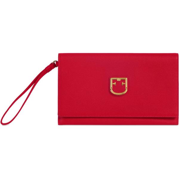 Furla rouge teinte unie
