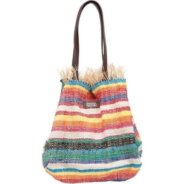 sac en bandoulière Banana Moon orange à rayures