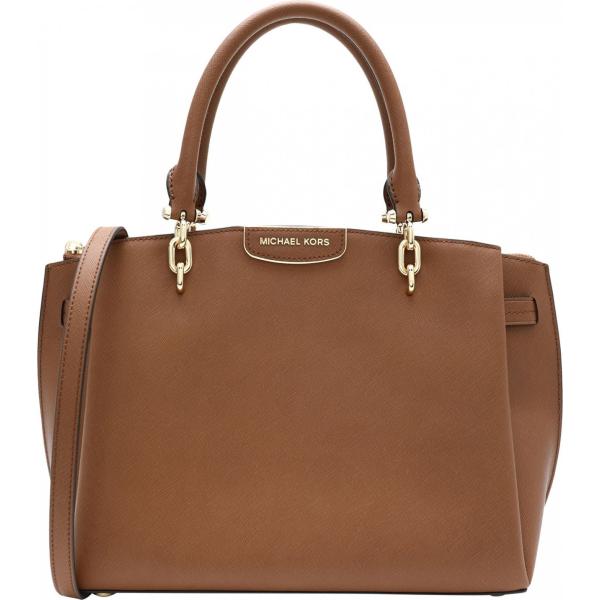 Sacs à main Michael Michael Kors marron teinte unie