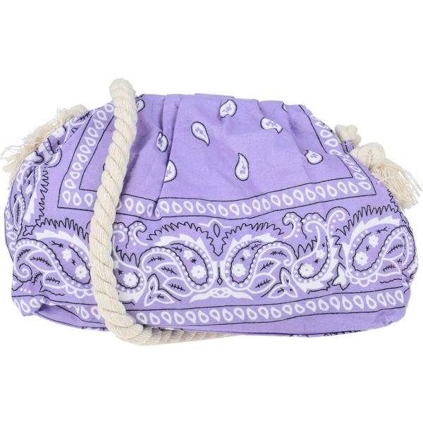 sacs en bandoulière Mia Bag violet imprimé