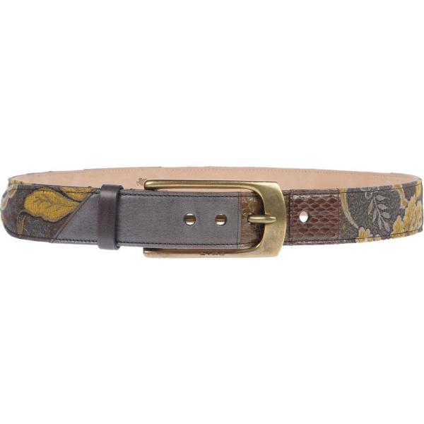 Ceintures et bretelles Etro jaune serpent