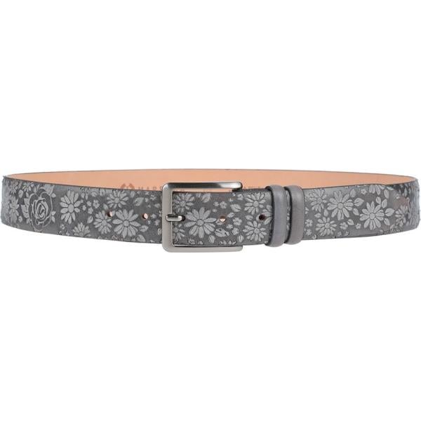 Ceintures et bretelles Marrada gris à fleurs