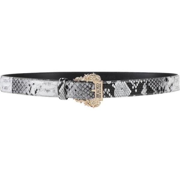 ceintures Versace Jeans gris animalier