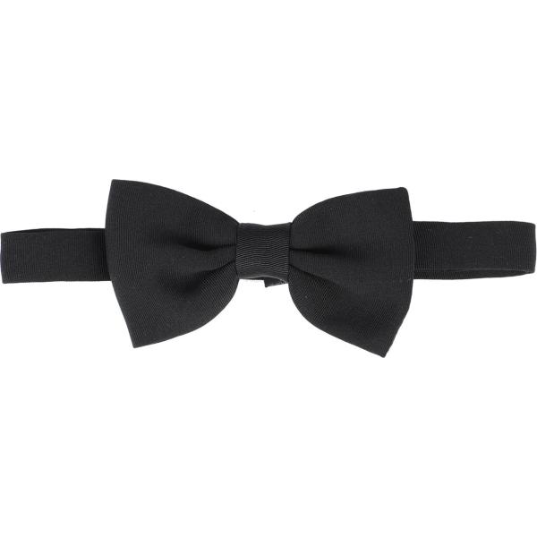 nœud papillon Tagliatore noir teinte unie