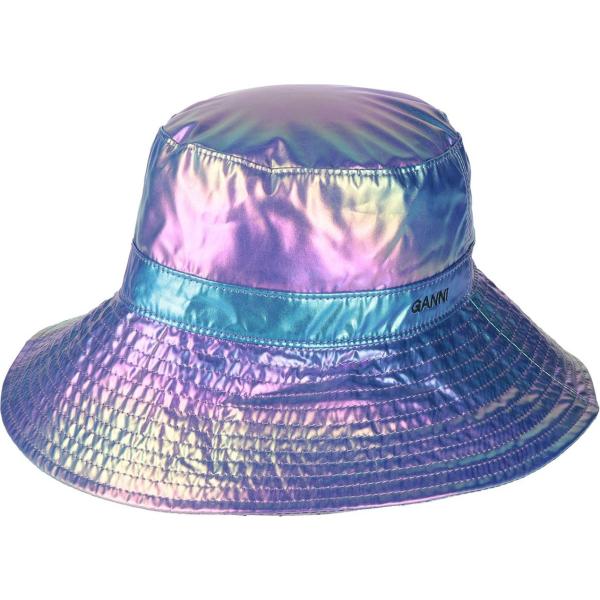 chapeaux Ganni blanc imprimé