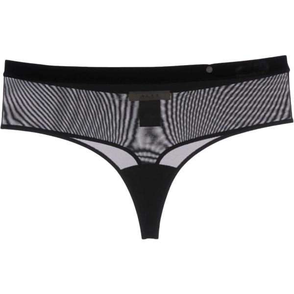 Slips, strings et culottes in tulle 1017 Alyx 9Sm noir teinte unie