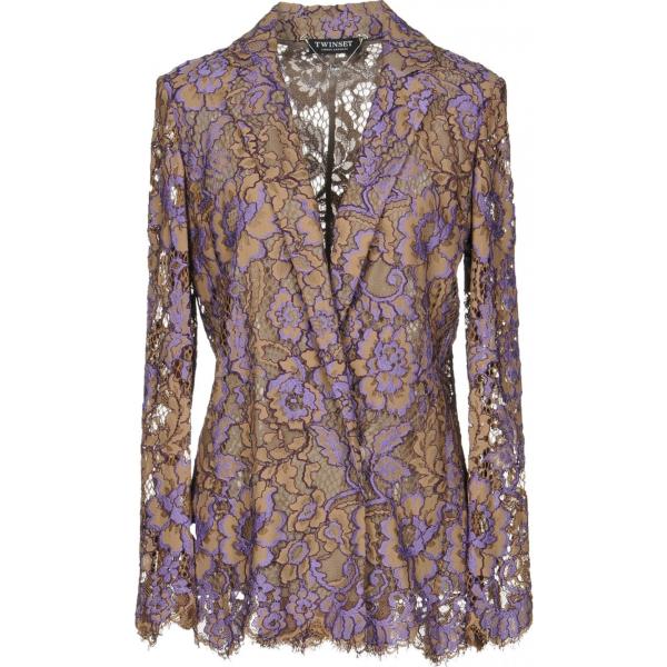 blazers Twinset violet