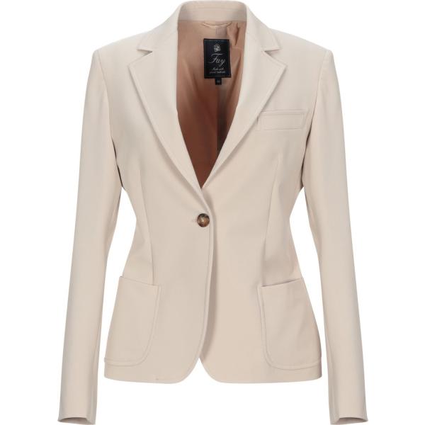 blazers Fay marron teinte unie