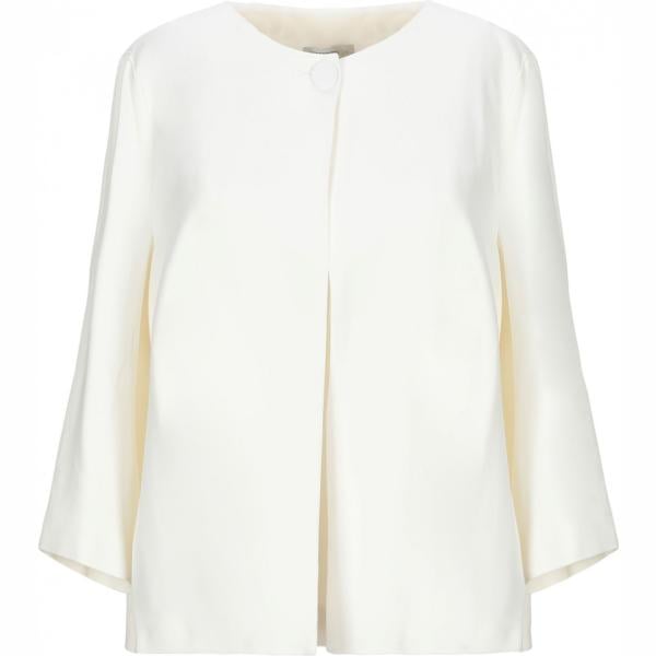 Vestes, blazers et manteaux Cristinaeffe blanc teinte unie